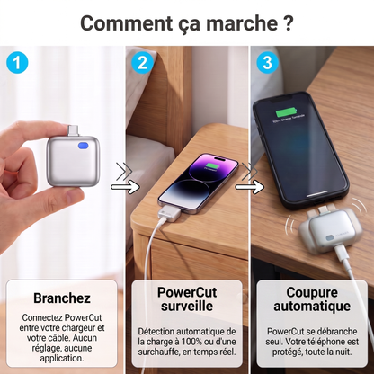 PowerCut™ — Coupe-Charge Automatique Anti-Surchauffe