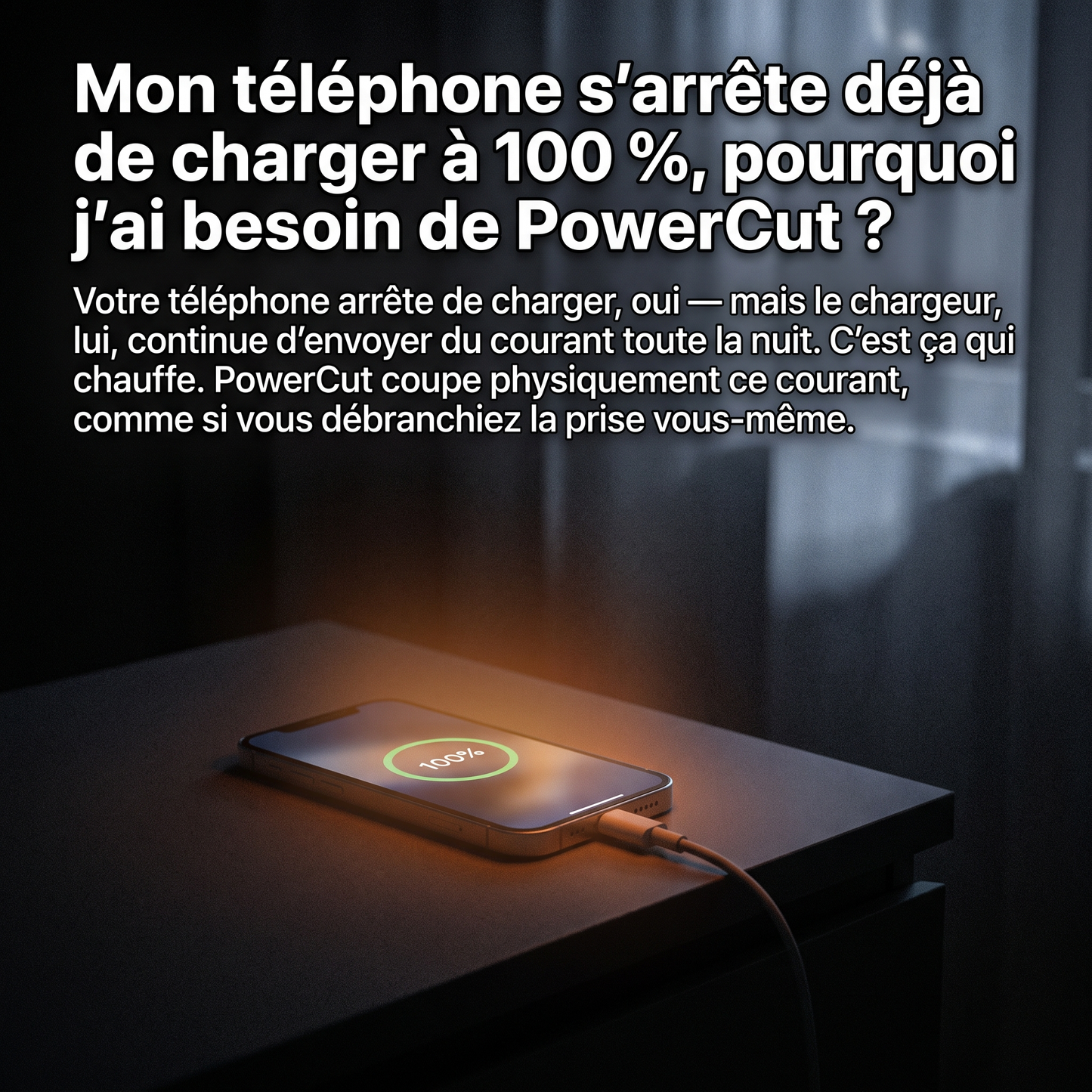 PowerCut™ — Coupe-Charge Automatique Anti-Surchauffe